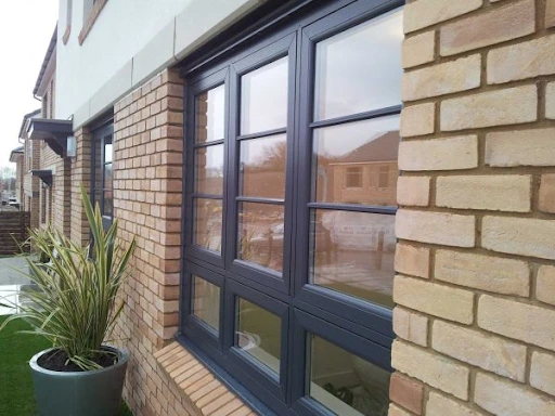 Acoustic commercial glazing brick building windows