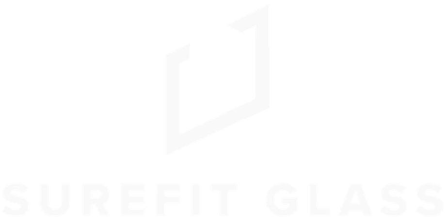 Surefit Glass Brisbane commercial glazing specialists logo